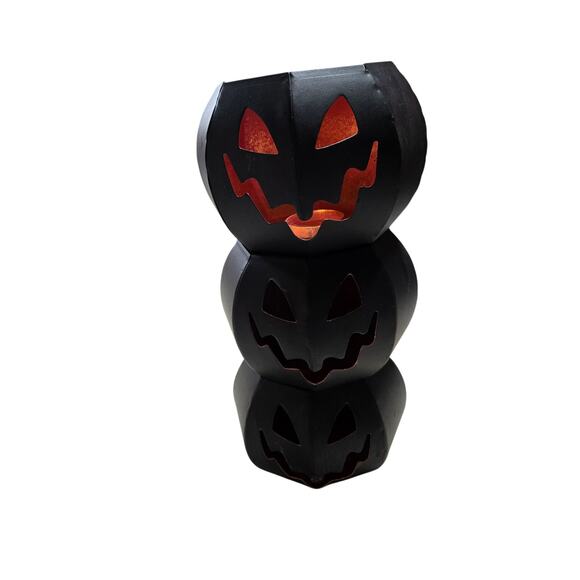 Pumpkin candle holders halloween 3 - Picture 4 of 5